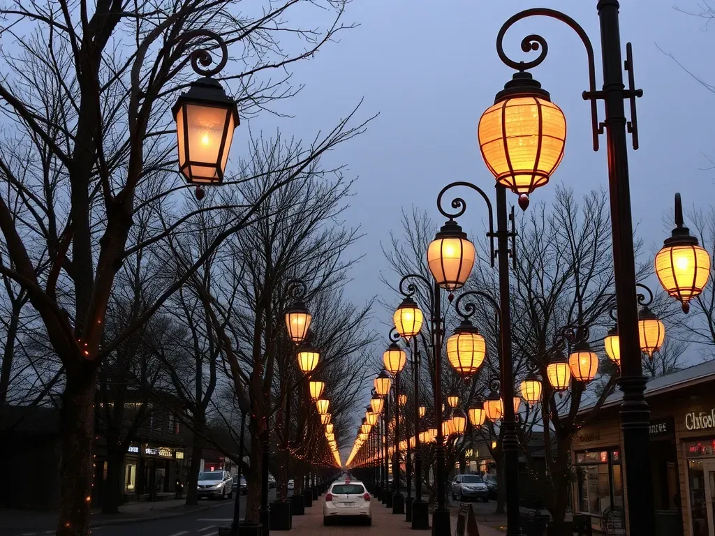 energooszczędne latarnie miejskie