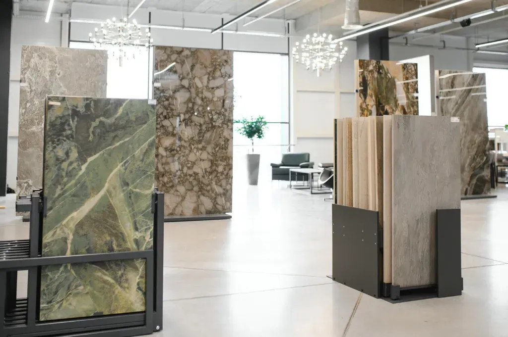 Wielkoformatowe spieki na podłogę